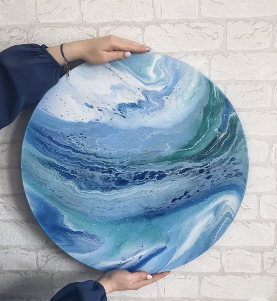 Зображення до Флюїд арт 🎨